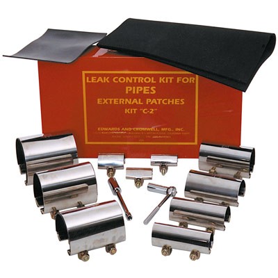 Pipe Repair Coupling  1/2 to 4-Inch Pipe Patch Kit