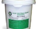 container of acid neutralizer powder