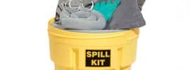 The contents of a universal spill kit